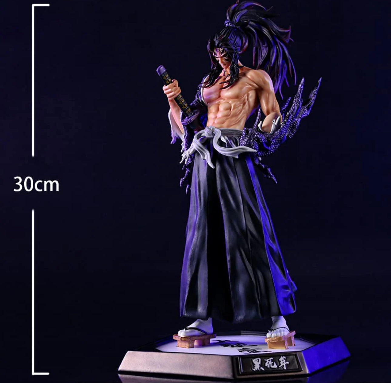 Demon Slayer Kokushibo Upper Moon One Standing Action Figure | 30 Cms