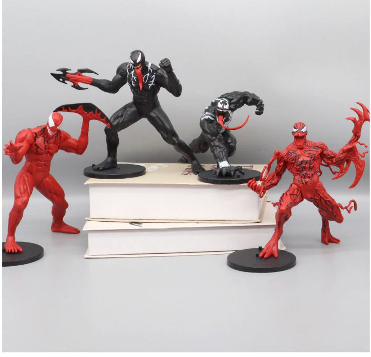 Marvel Avengers Venom Carnage PVC Action Figure Legends Series 4 Pcs Set | 20cm |