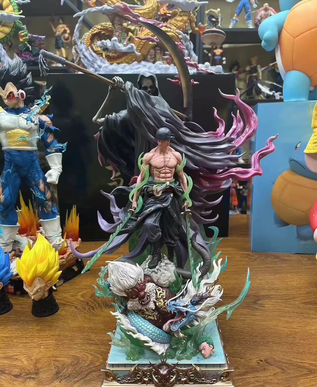 Grim Reaper Death Roronoa Zoro Action Figure 25cm