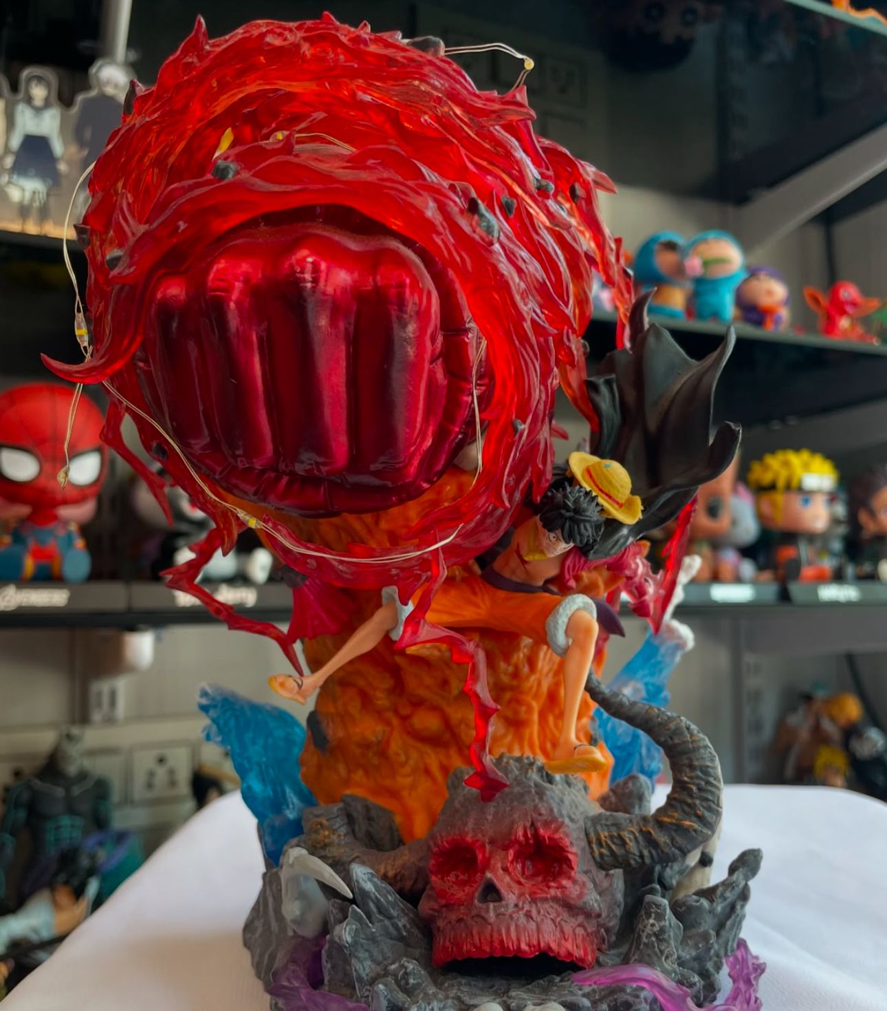 Luffy premium 23cm with lights