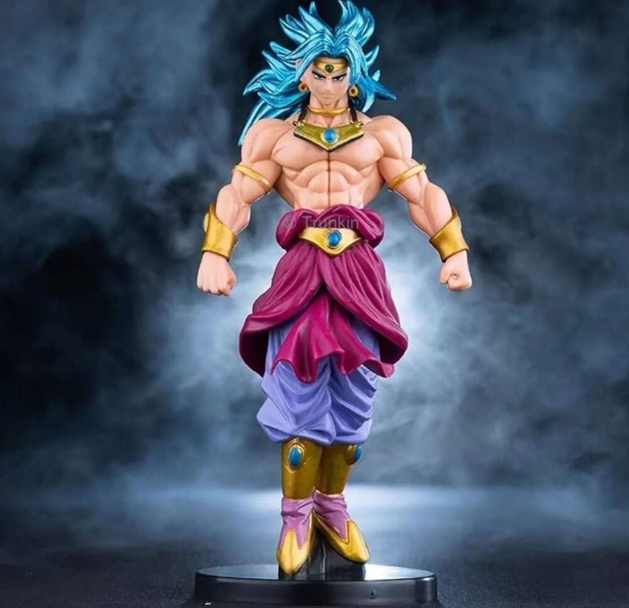 DBZ Legendary Super Saiyan Broly Blue Hair Edition Action Figure | | 22cm