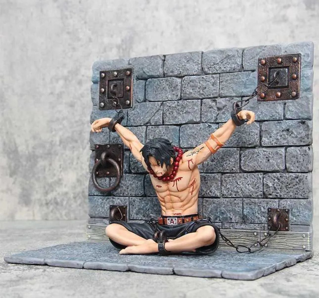 One Piece Ace Prison Scene Execution Platform Premium Figurine | 22 cm