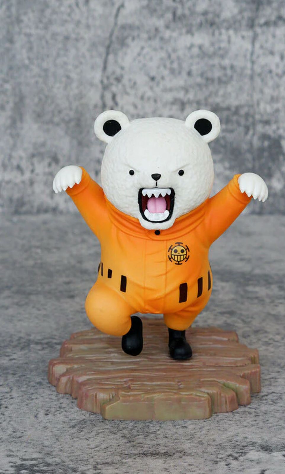 One Piece Angry Attacking Bepo Bear Action Figure | 11 cm