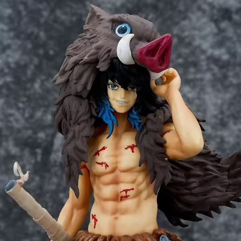 Demon Slayer Inosuke Hashibira Action Figure High Detailed Figurine | 30 Cms |