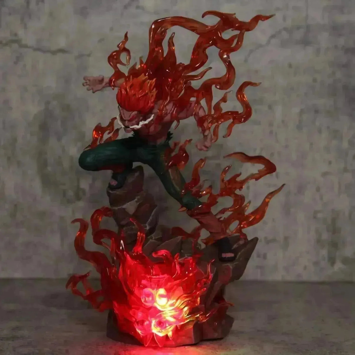Naruto Might Guy Action Figurine (26 cm) with lights