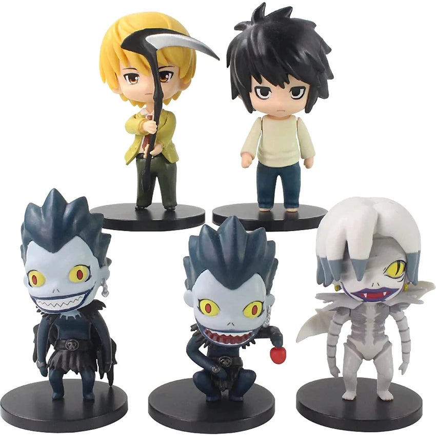 Death Note Set Of 6 Action Figure | 8-10 Cms |