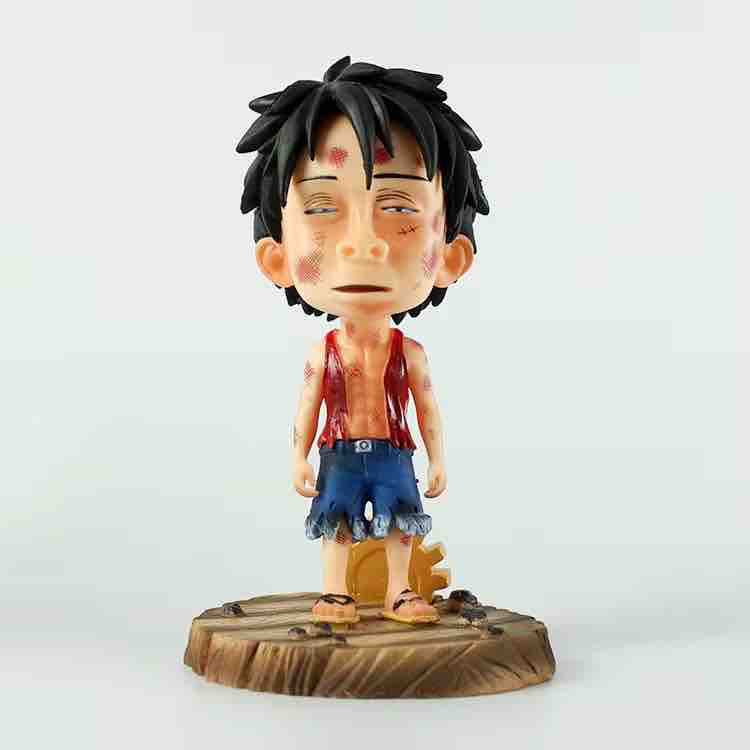 Hurt luffy 15cm