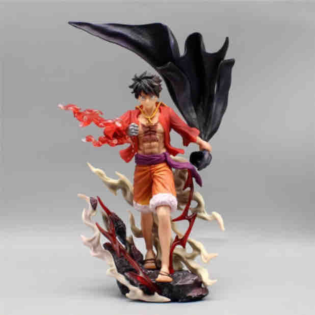 Luffy with flying cloak