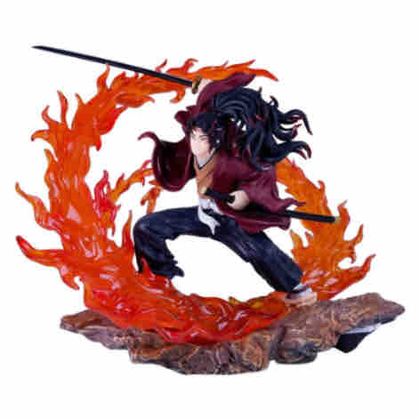 Demon Slayer Yoriichii Action Figure PVC with light | 20.5 Cm