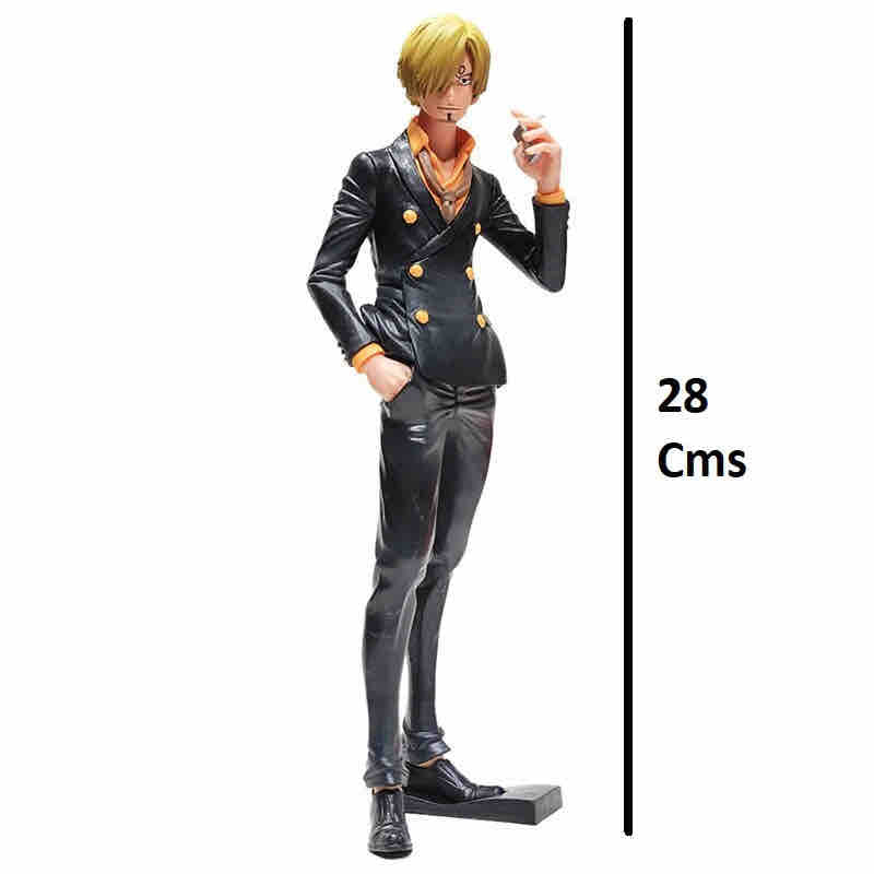 One Piece Vinsmoke Sanji Standing Anime Action Figure | 28 Cm |