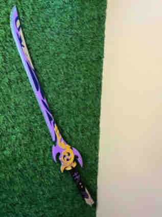 Genshin Impact| Raiden Shogun Musou Isshin Foam Sword |100 cm |