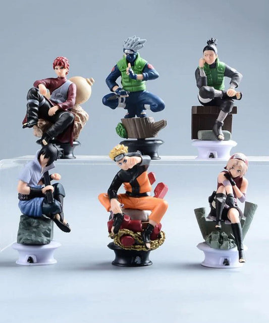 all 6 naruto figures