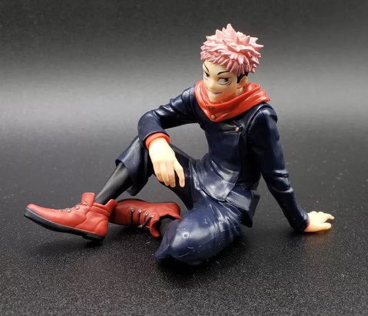 JJK Yuji Itadori sitting 10 cm figure