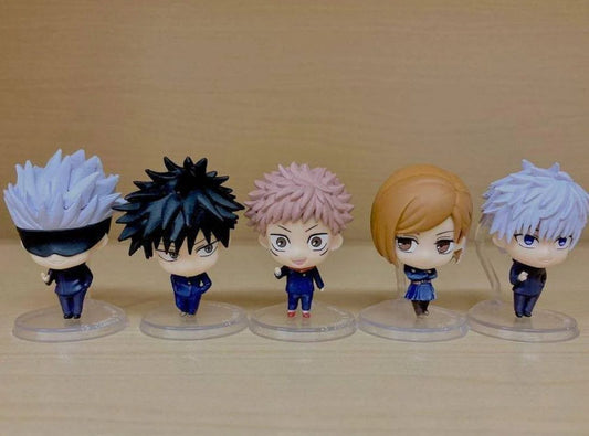 Jujutsu Kaisen Set Of 5 Action Figure | 5 CM |