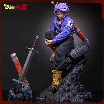 Drgon Ball Z GK Trunks the Last Soldier Torankusu DBZ Dragon PVC Anime Figure Statue |28cm |